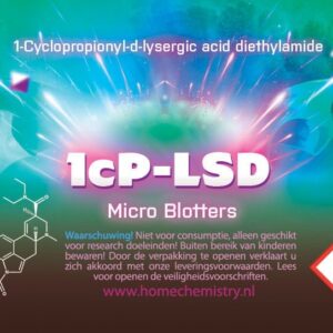 1cP-LSD Micro Blotters (12x20mcg)