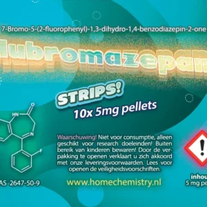 Flubromazepam Pelletstrips (10x5mg)